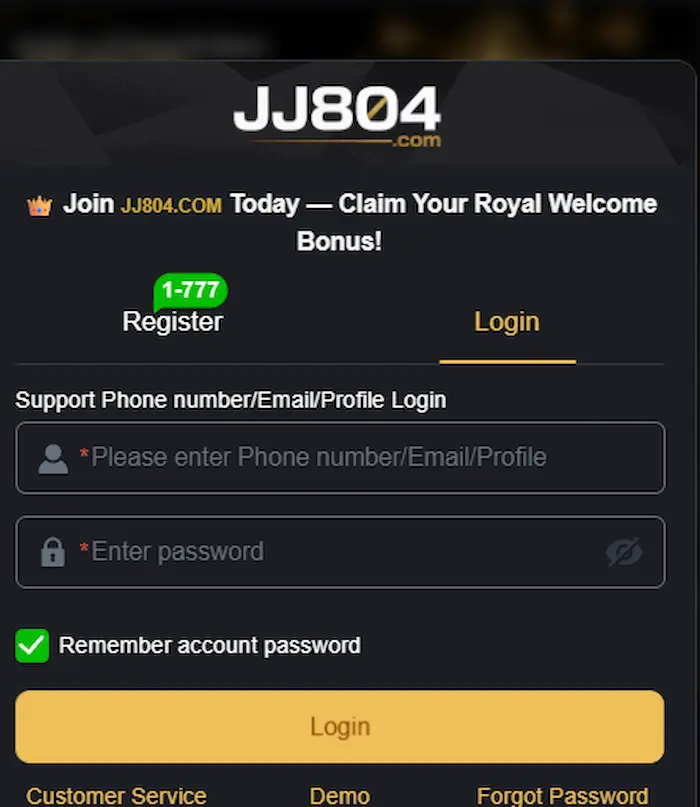 JJ804 Game