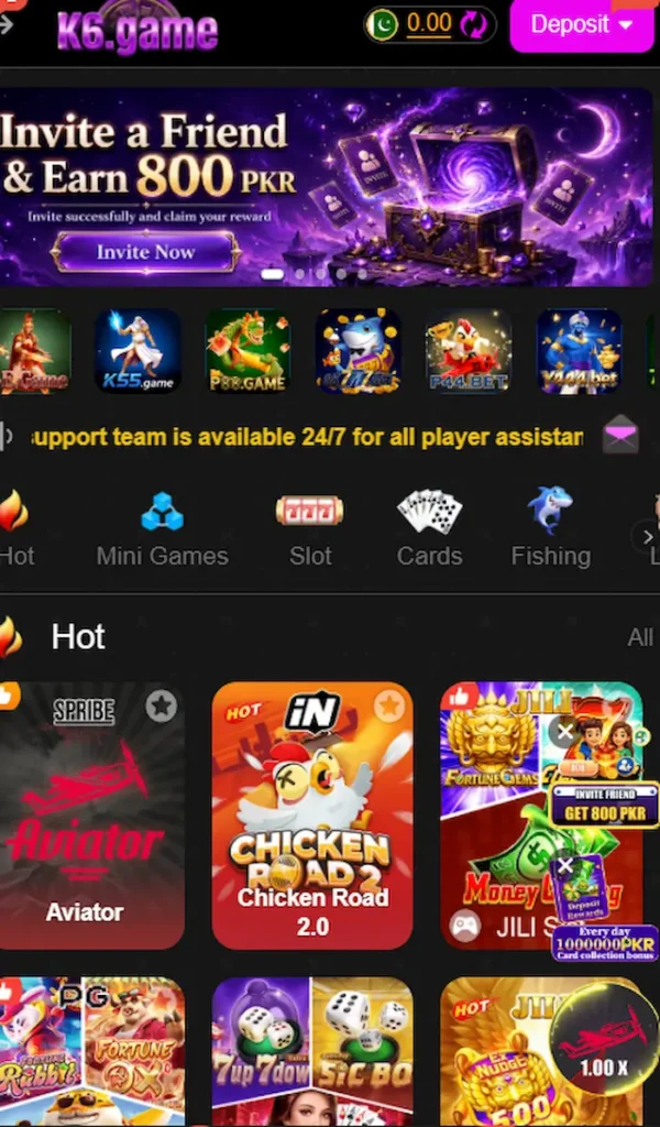 K6 Game