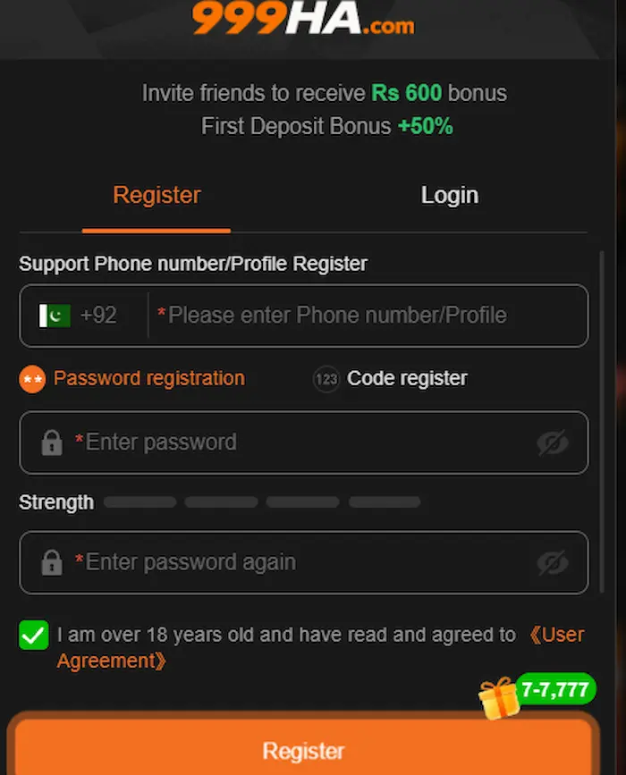 999HA Game